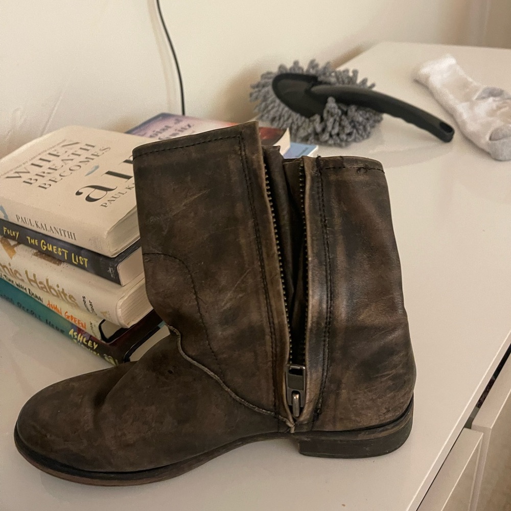 Mid-calf Frye boots